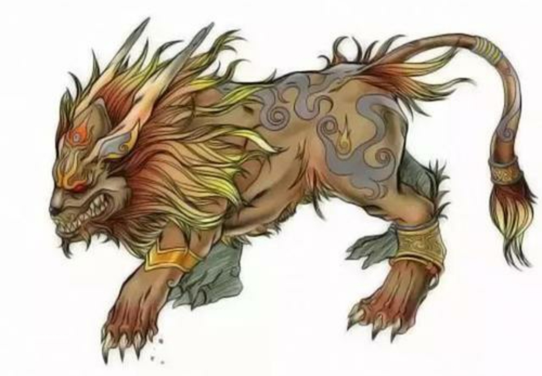 山海经异兽里有鹿吗,山海经关于老虎的异兽