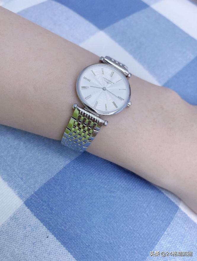 清新时尚品鉴浪琴表嘉岚系列粉色,浪琴嘉岚系列超薄腕表