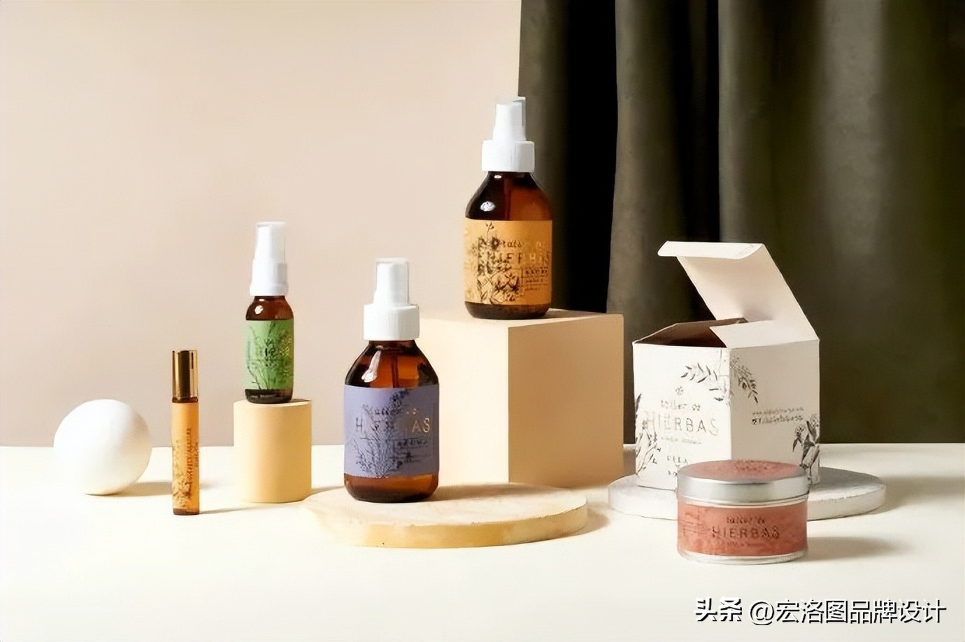 少女心爆棚的护肤品包装设计,创意护肤品套装推荐