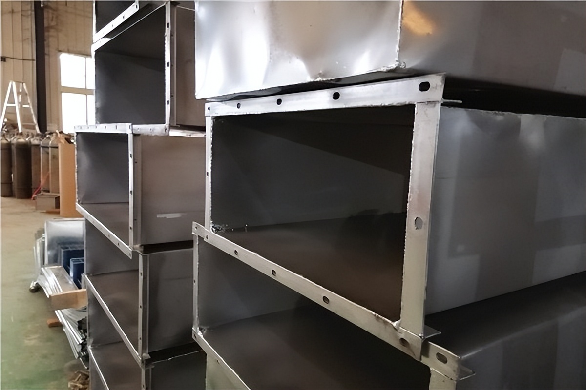 螺旋风管连接法兰加工厂,镀锌风管法兰加工