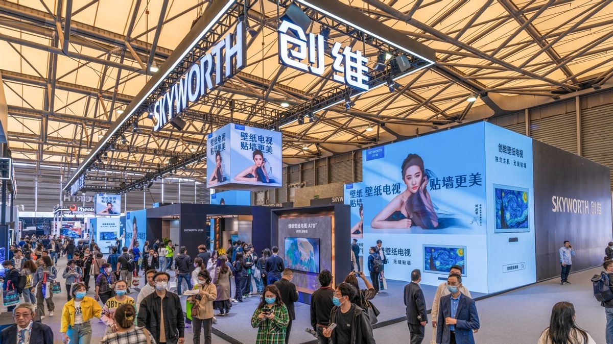 创维壁纸电视新品q53系列隆重上市,创维壁纸电视六大优势