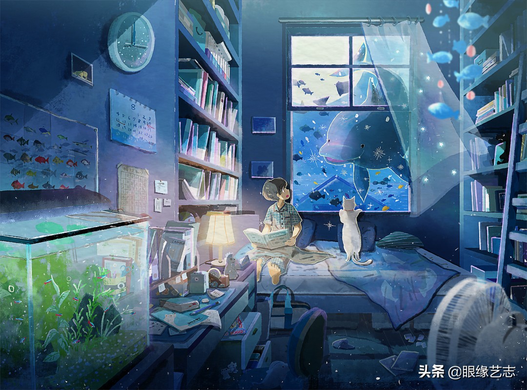 日本插画师青春,日本青春插画师