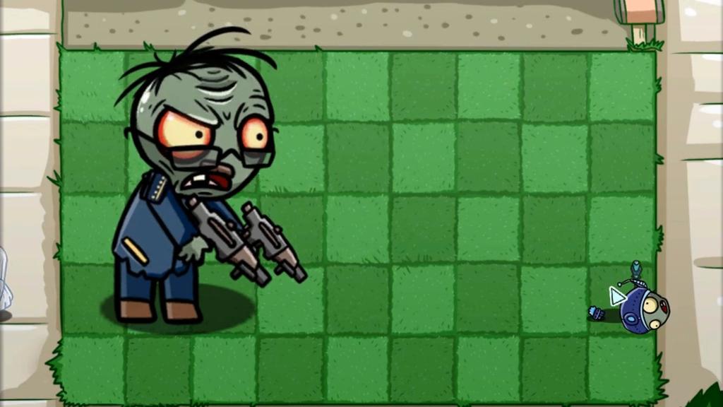 植物大战僵尸高坚果变身视频,植物大战僵尸双枪僵尸图片