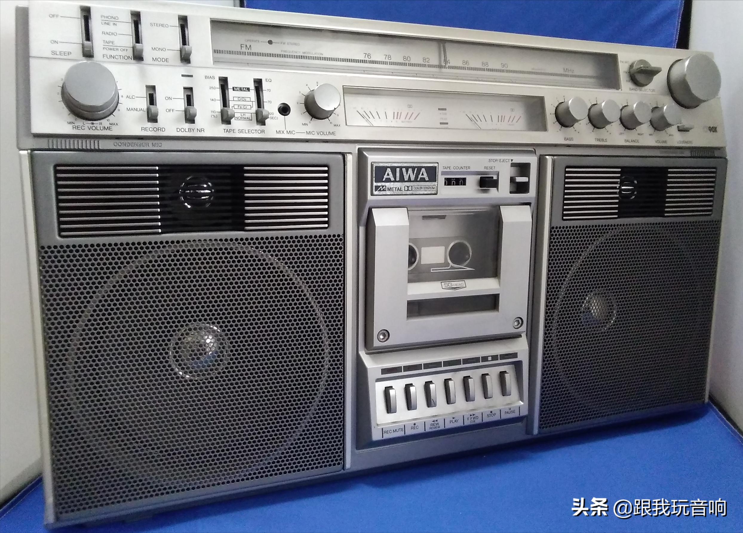 爱华AIWACS-90X经典双UV表单卡收录机