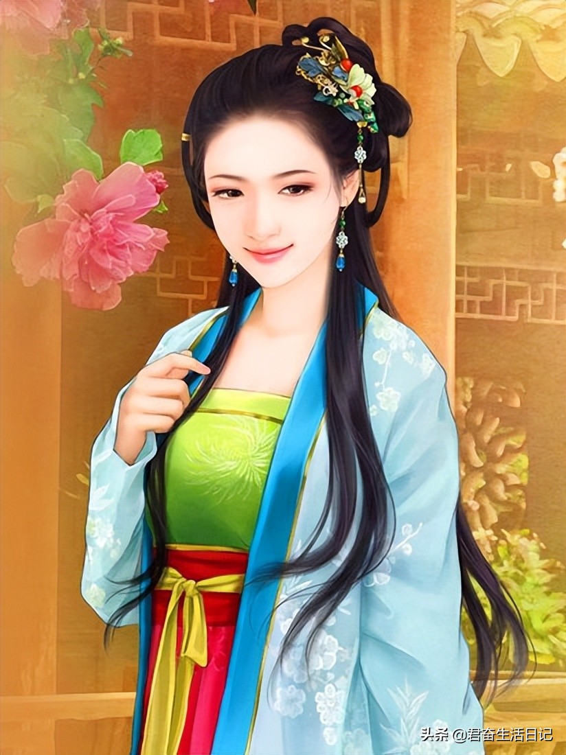 中国最美古风女人图片,最美中国风女人画