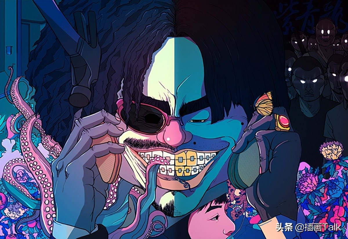 韩国插画师daehyunkim插画作品,韩国插画师siki作品