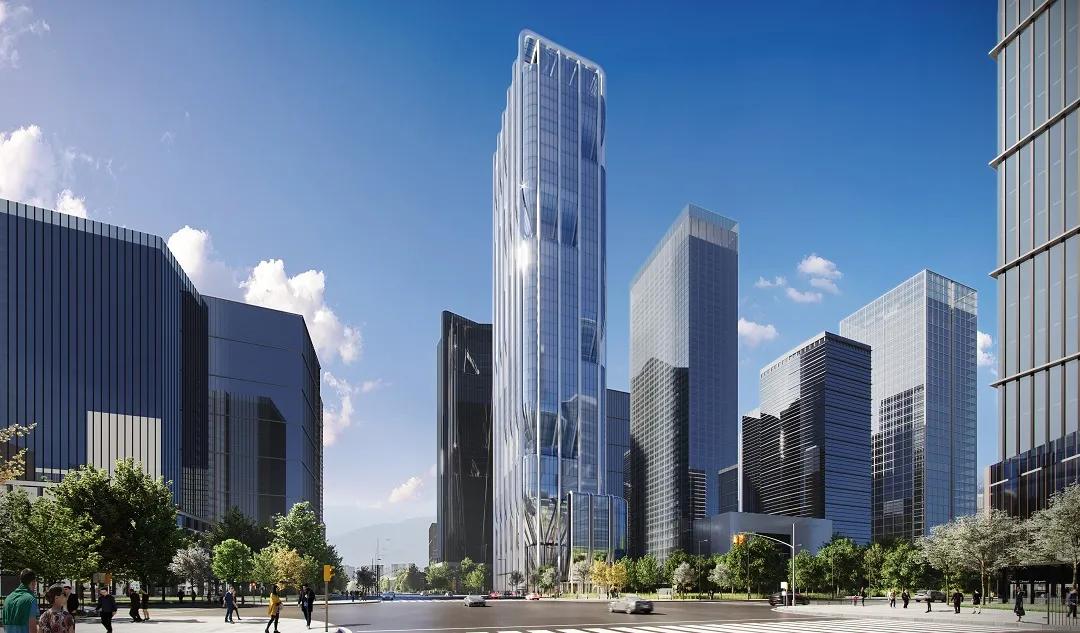 深圳前湾的金融中心,前湾金融总部大楼