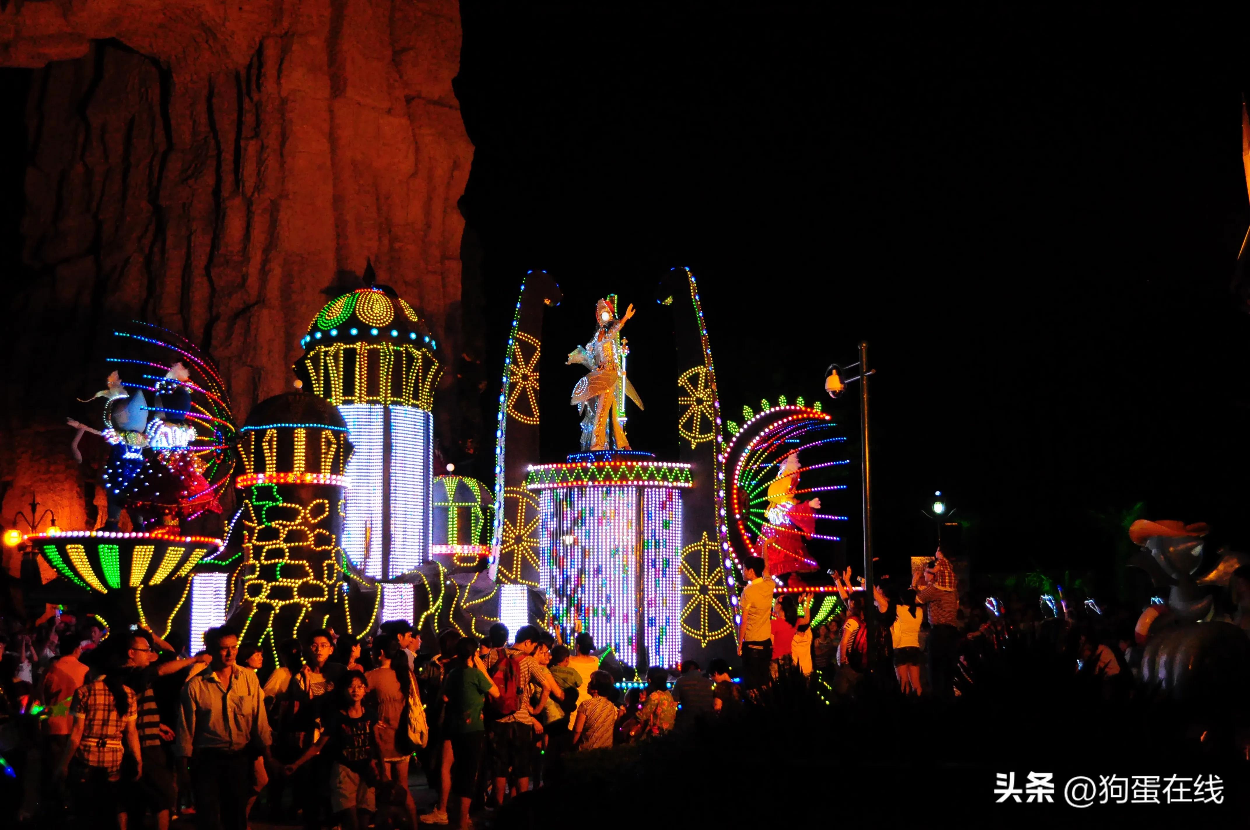 光溜达了：必须待到晚上，常州中华恐龙园体验报告