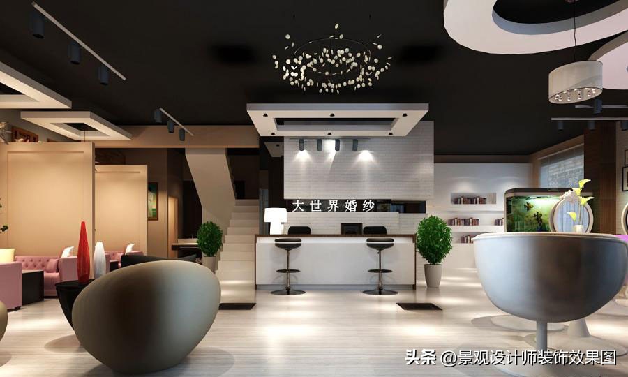 婚纱影楼设计效果图,影楼儿童照设计