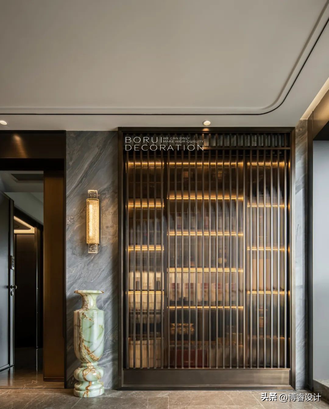 250㎡江景精装房改造,轻奢风格+收纳系统优化