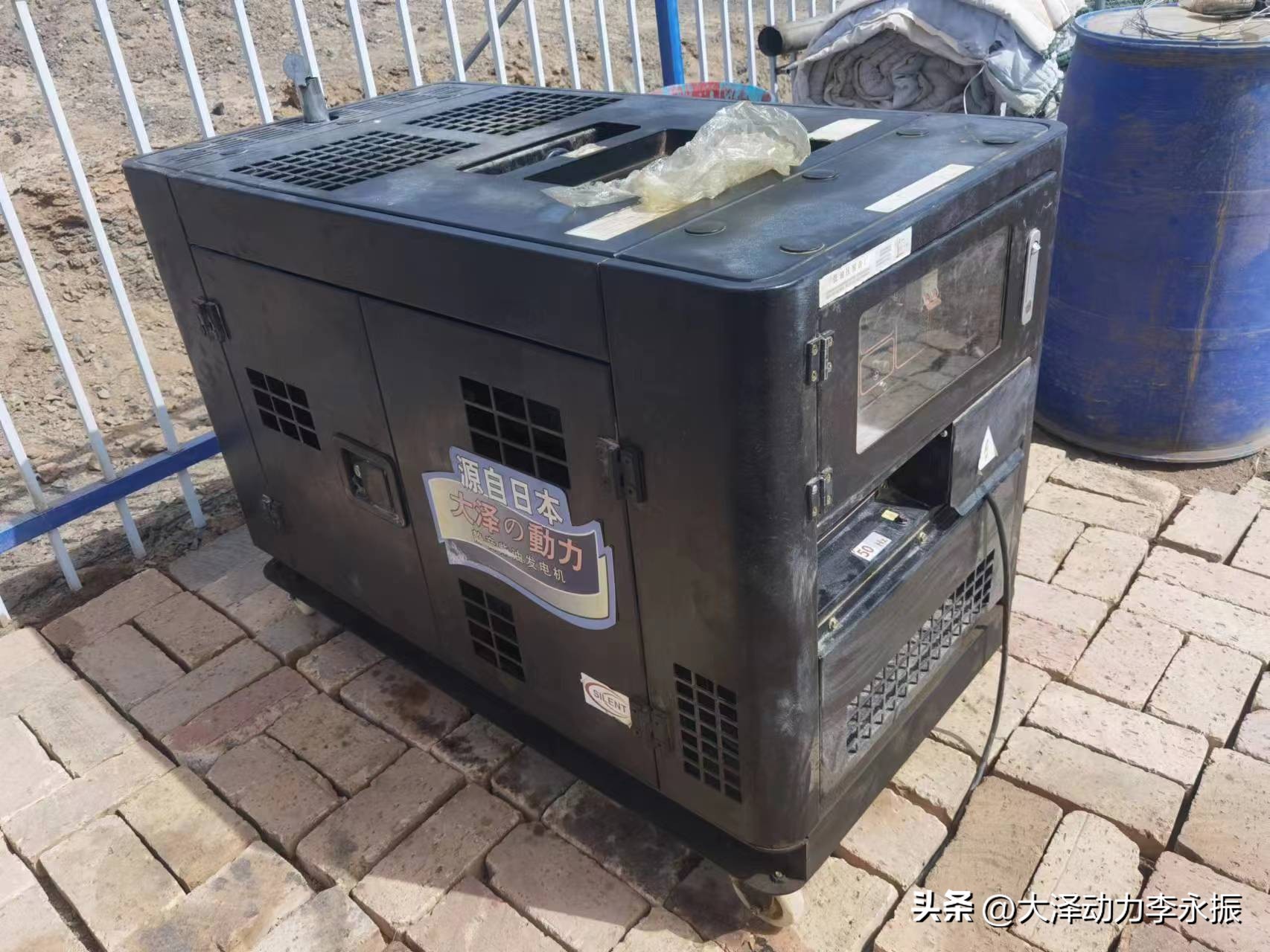 大泽动力柴油发电机小型,大泽动力静音柴油发电机图片介绍