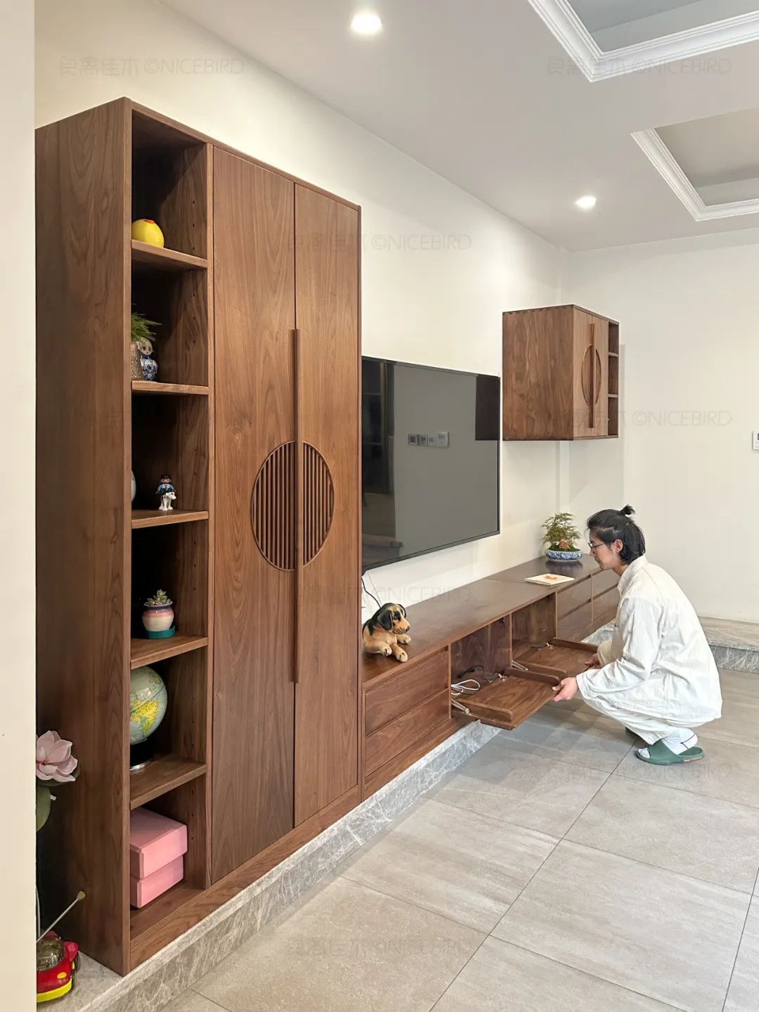 55平超大儿童房，东方意境美客餐厅，上海业主家一“慕”了然