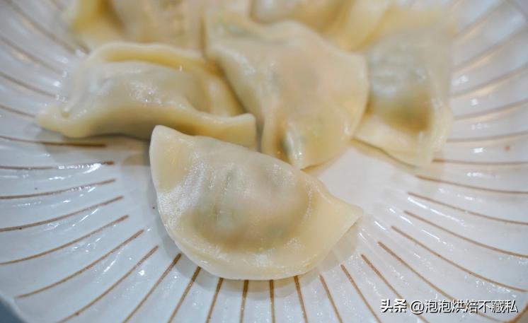 一次吃到三种口味的水饺,一次吃了40个水饺