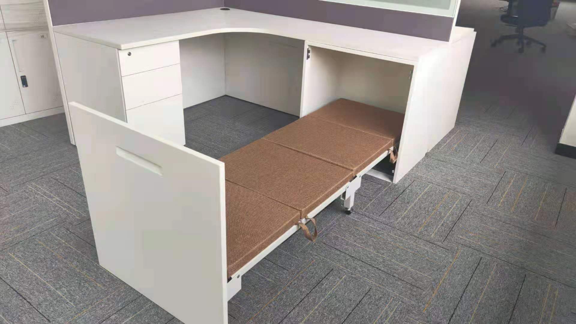 专业午睡折叠床批发,四折午休折叠床厂家