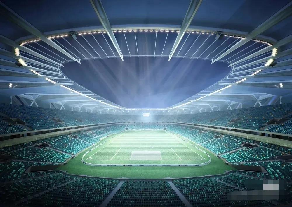 2023亚洲杯专业足球场效果图,2023亚洲杯中国足球场