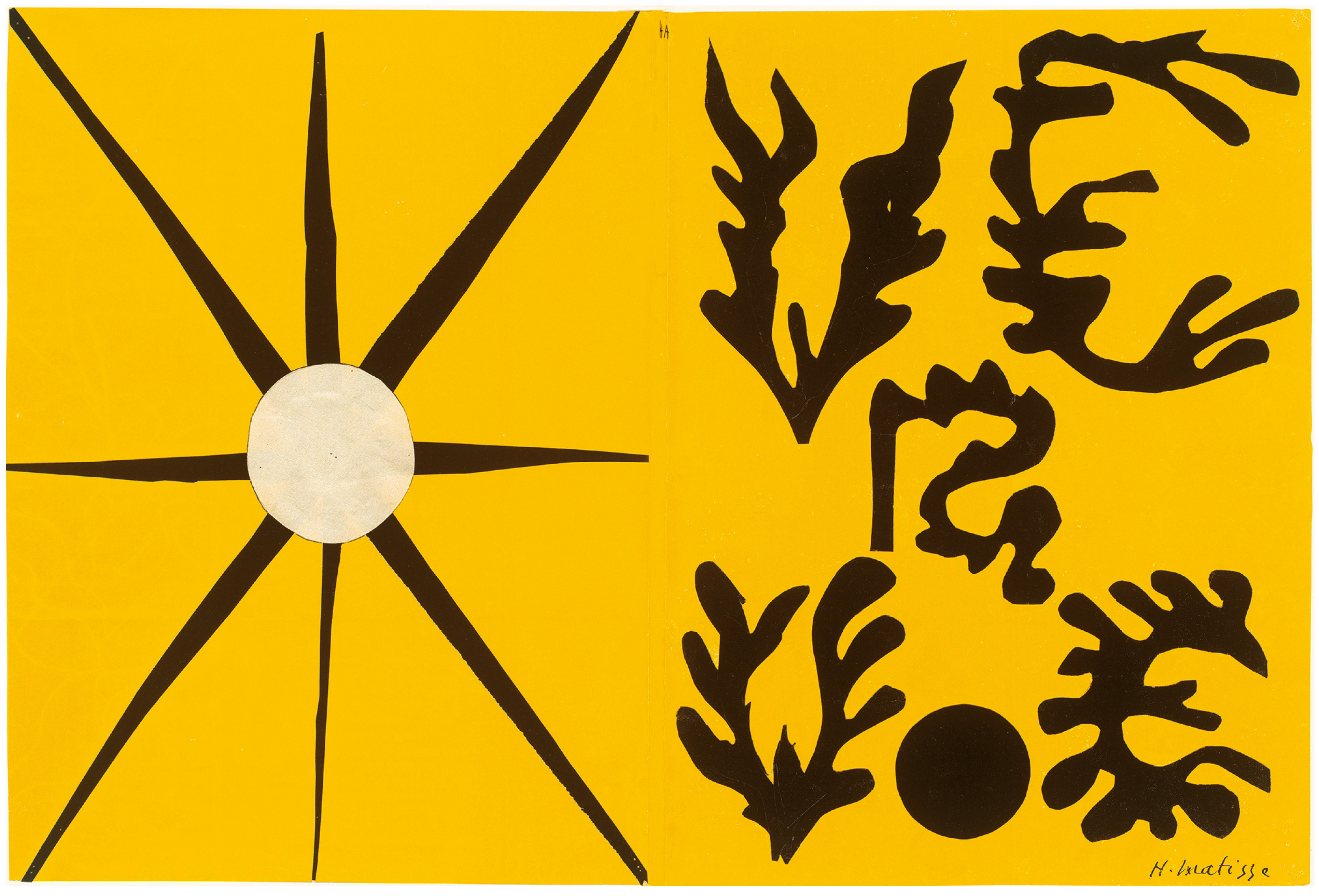 怎么画亨利马蒂斯这个人,亨利马蒂斯剪纸