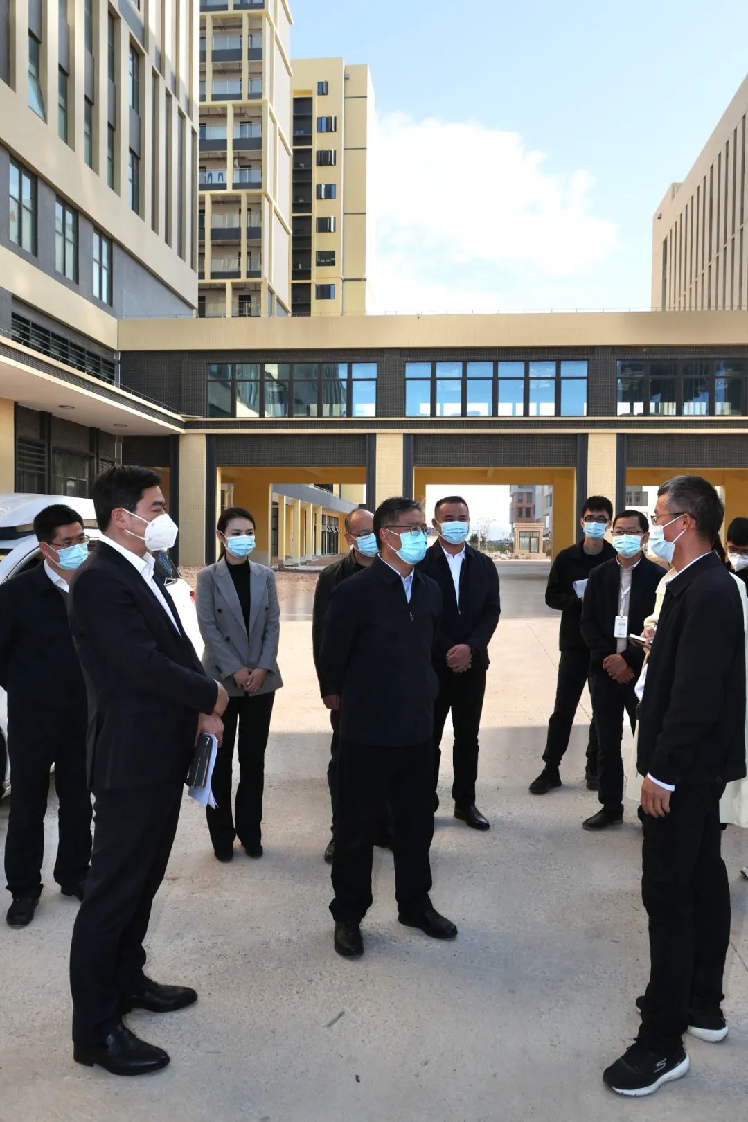 梁耀斌率队到南水、平沙调研高质量发展工作