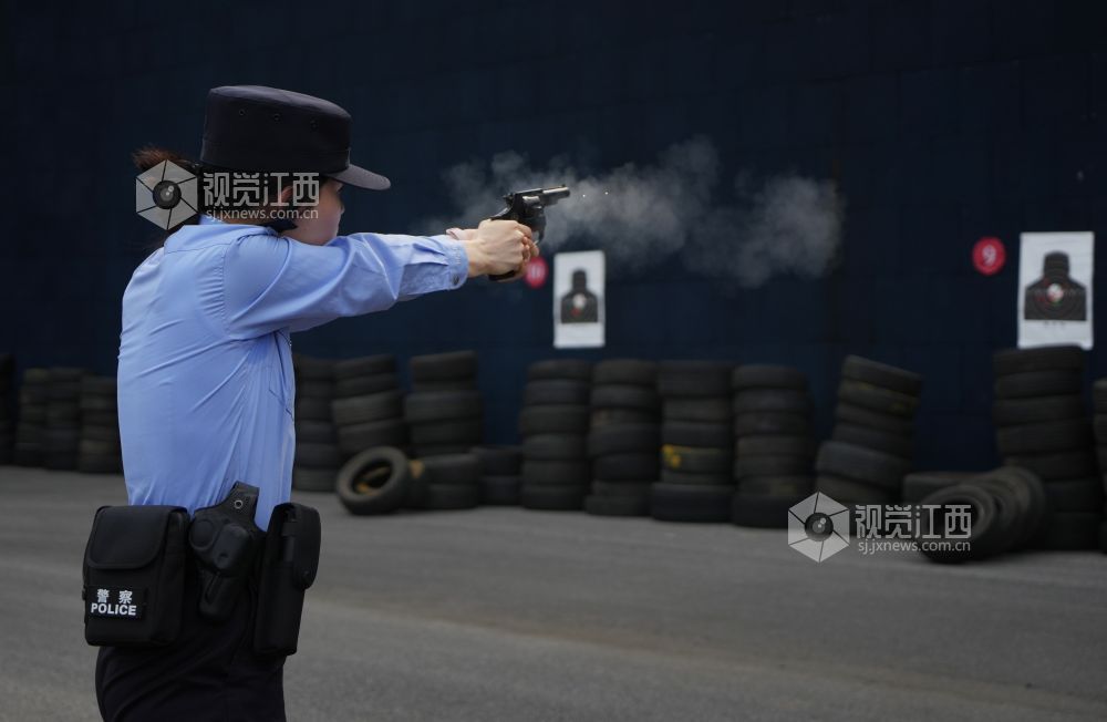 陀枪师姐飒爽英姿,英姿飒爽江西