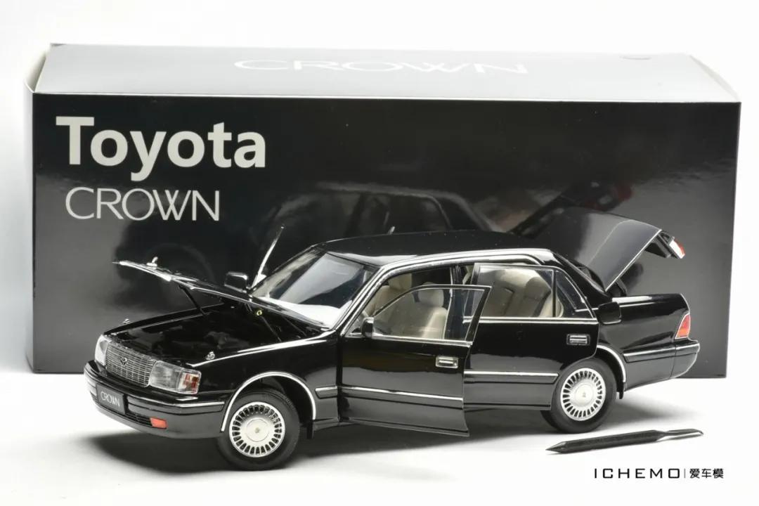 开箱报告|情怀有价！其辉1:18丰田皇冠JZS155汽车模型