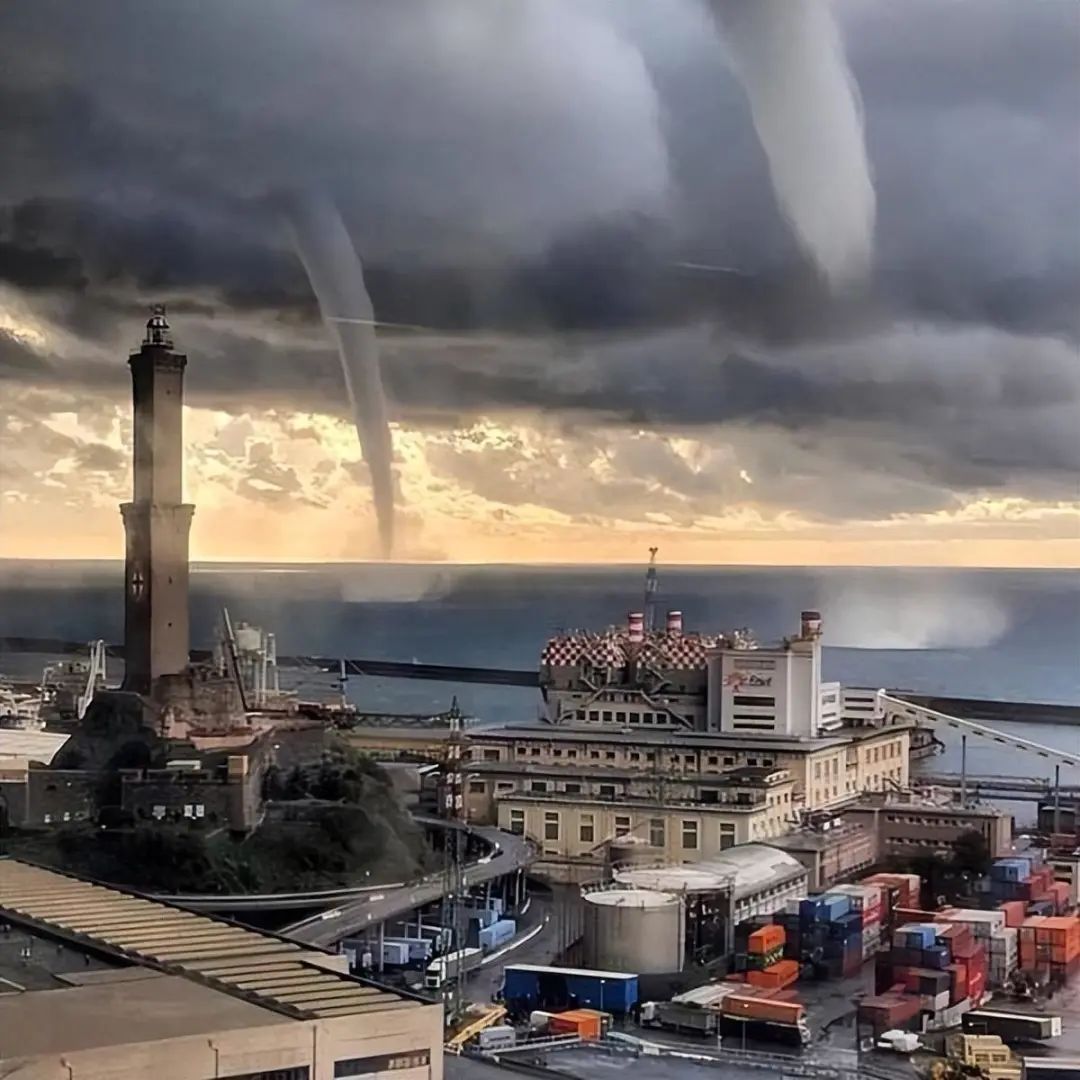 38张照片看世界：黎巴嫩被毁坏的港口，山洞球场