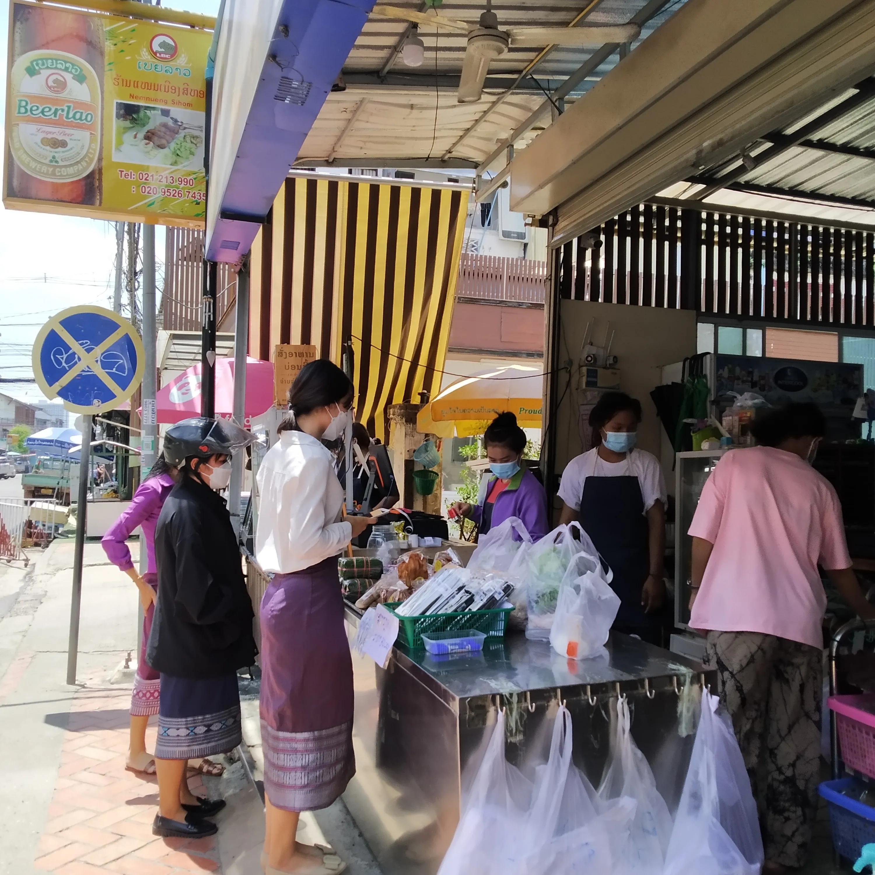 老挝万象美食推荐米线,老挝万象法国菜