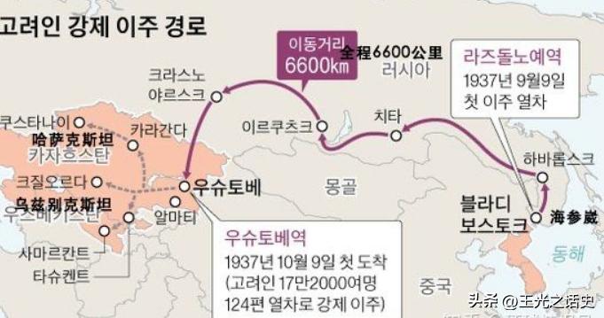 中亚有多少朝鲜族人,中亚的朝鲜族有移民中国的多吗