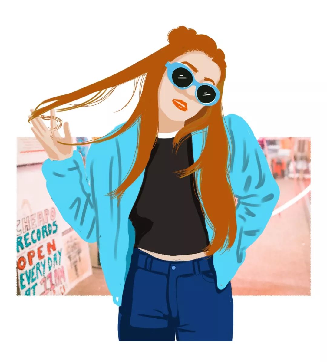 爱逛海信广场的HM女孩：你野心勃勃的样子真美