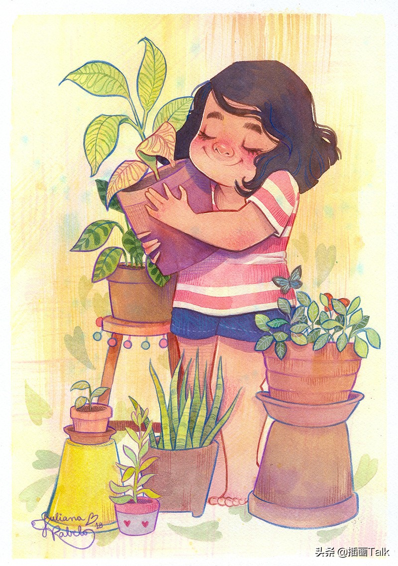 巴西插画师jaza动物插画系列,巴西插画师jaza的动物系列