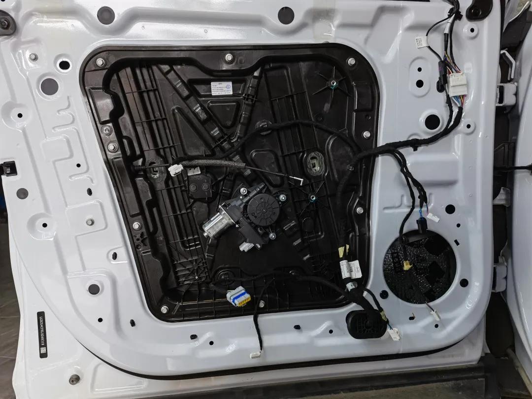 比亚迪宋音响效果测试,入门级二分频加中音