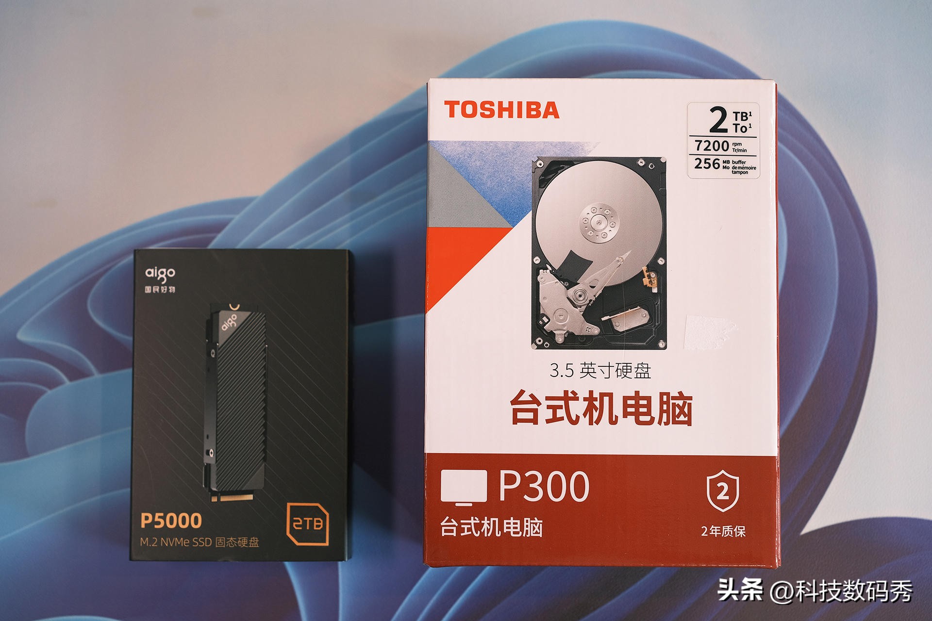 东芝p300硬盘对比希捷硬盘,东芝p300机械硬盘