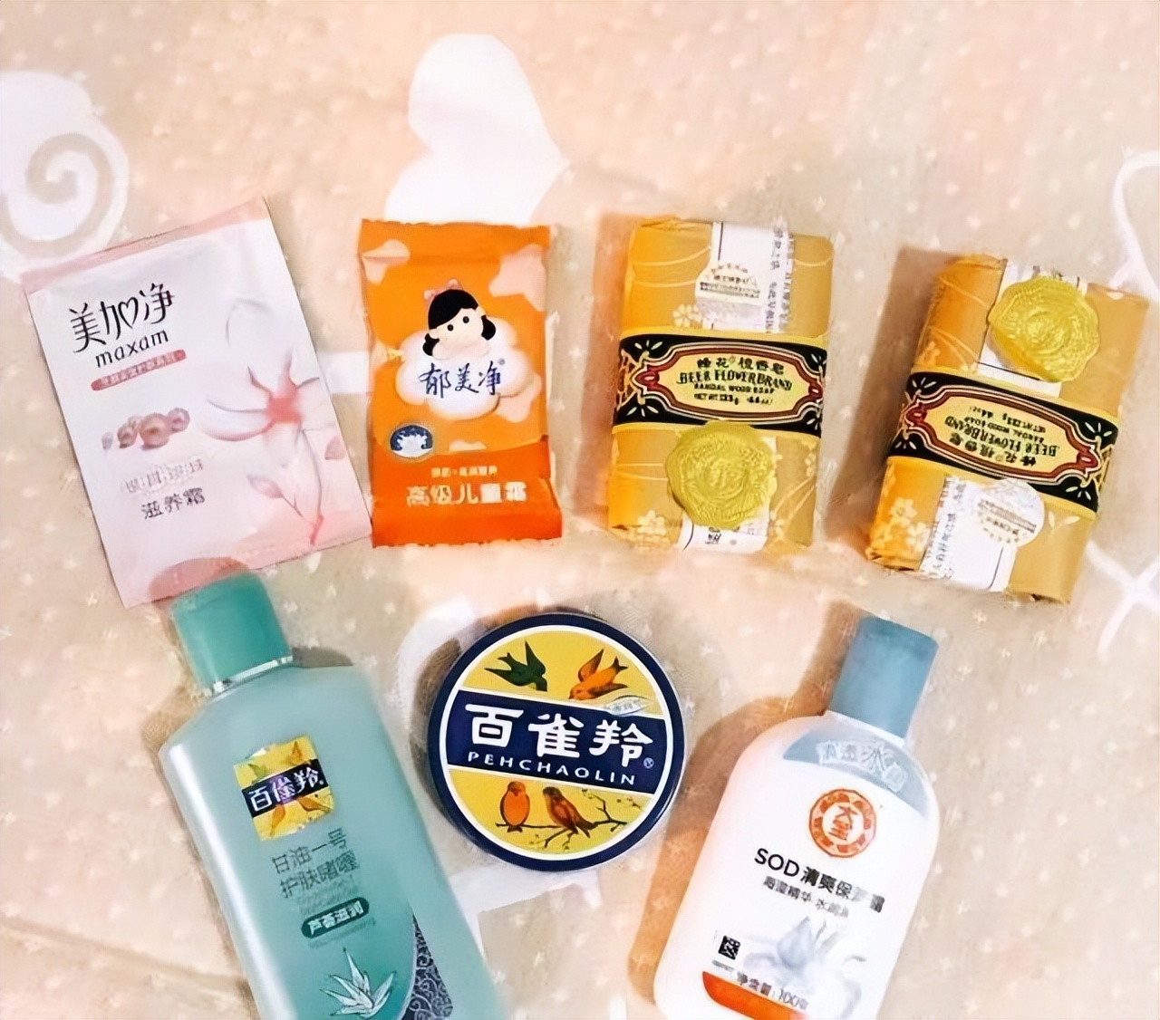 老牌国货护肤品包装,包装丑但好用的国货