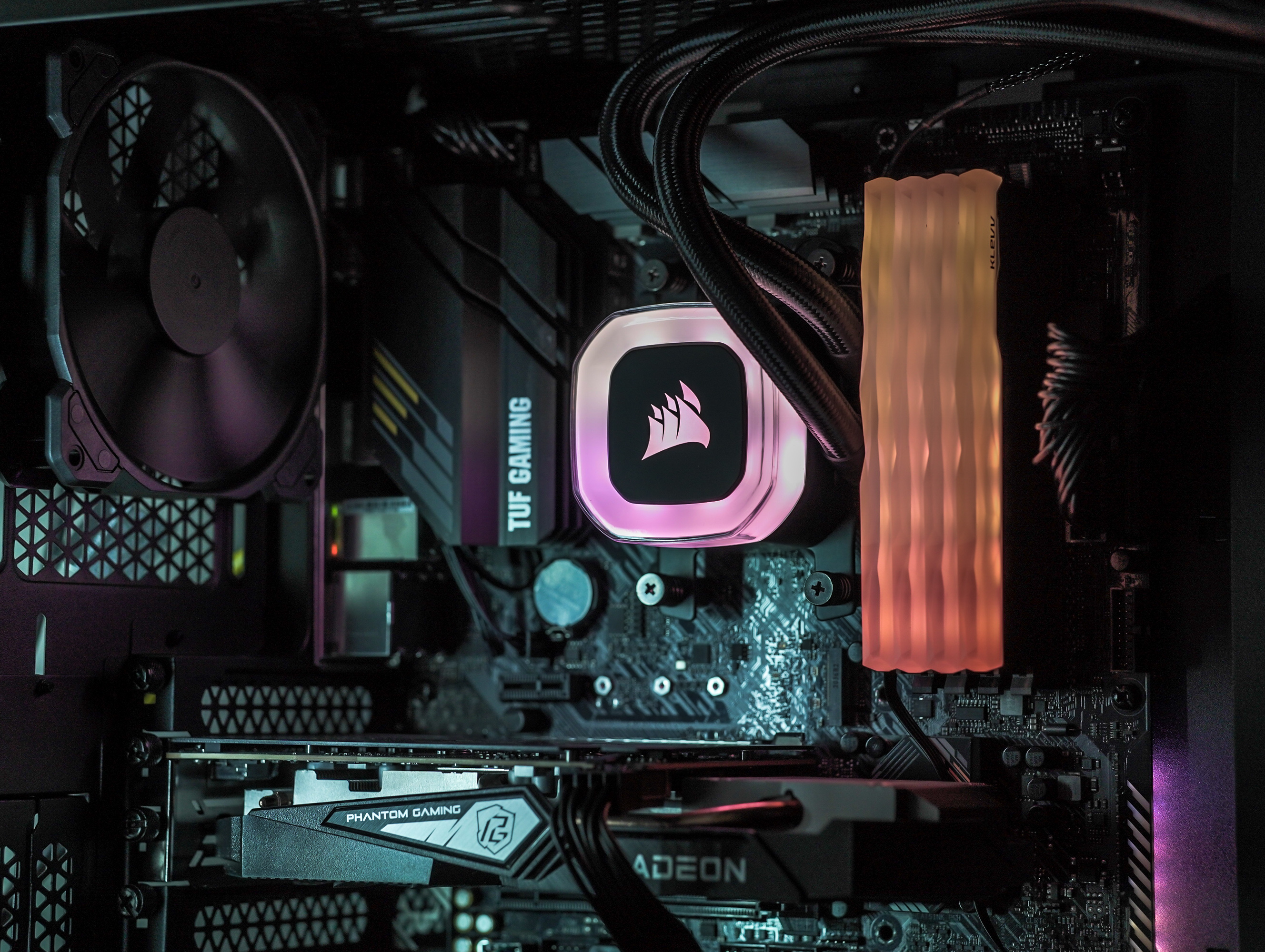 海盗船水冷散热器换新,海盗船h5sf水冷散热器