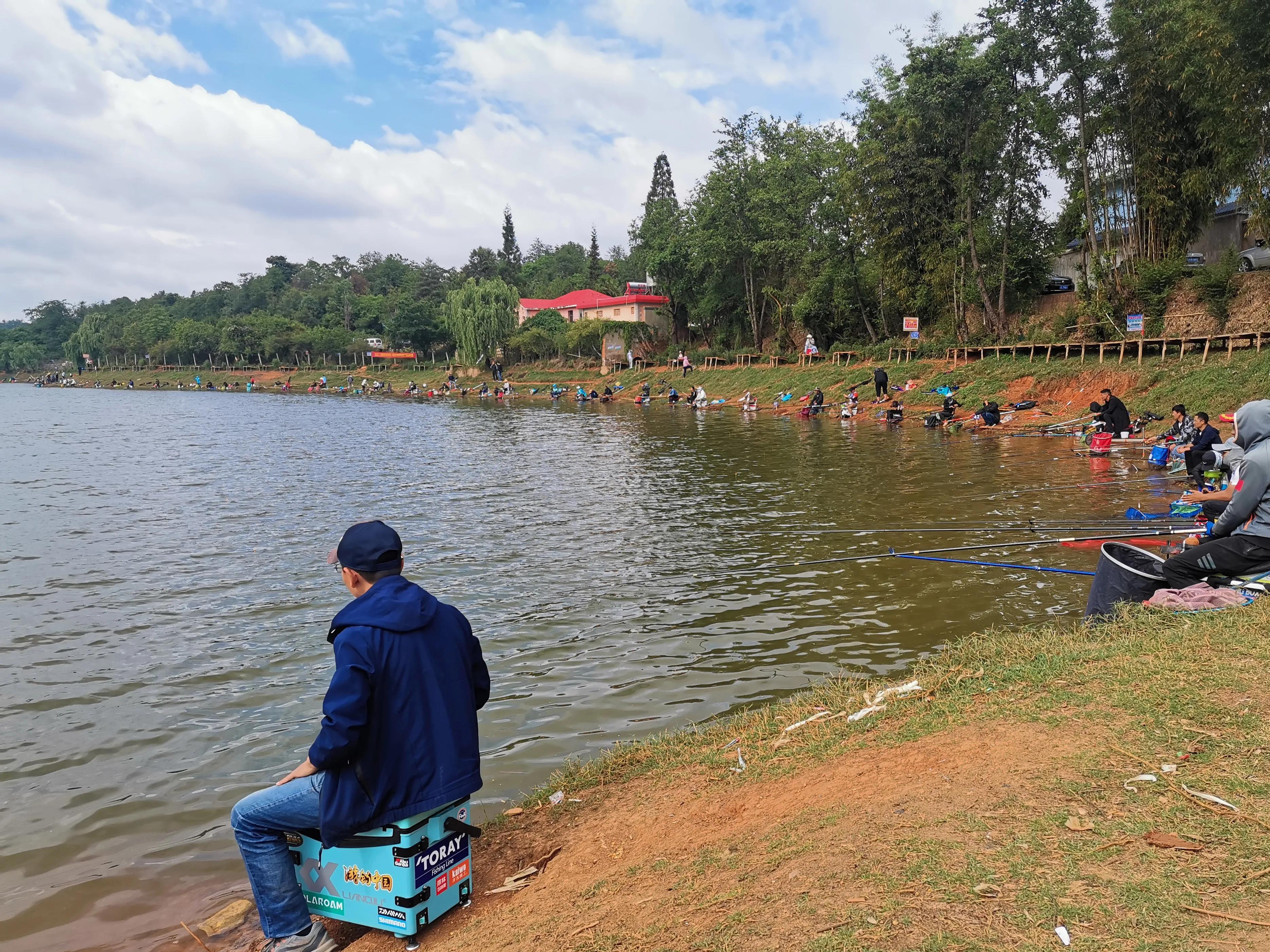 天目湖库钓大赛,昆明呈贡杨官庄水库
