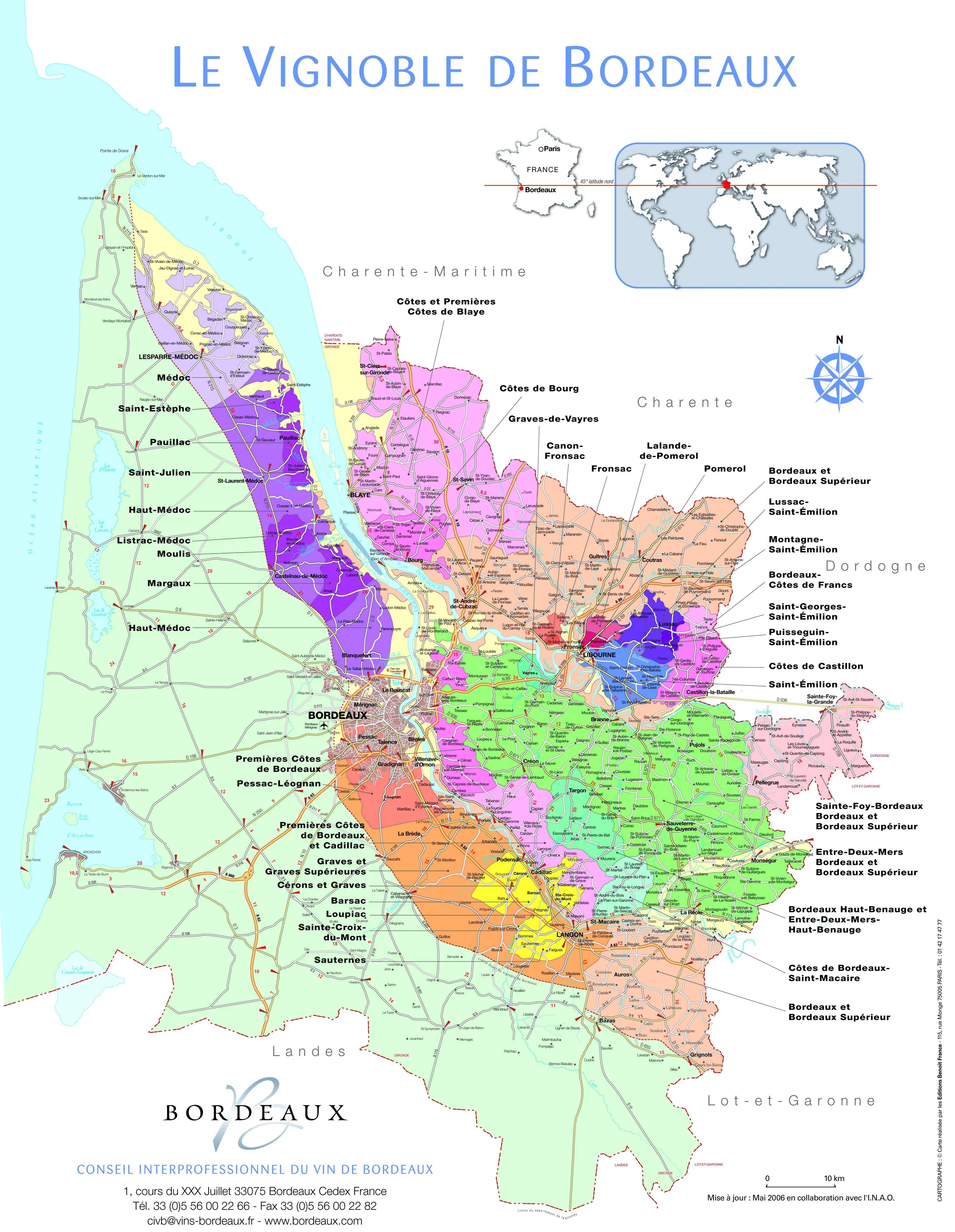 法国葡萄酒产地排名,法国葡萄酒地理标志品牌
