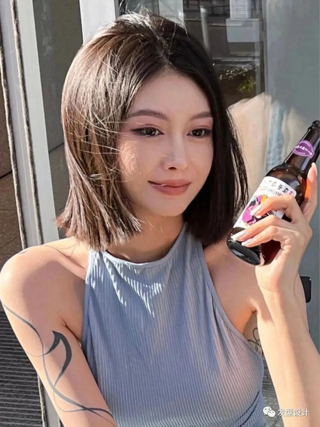 “热短发”，是纯欲天花板哦