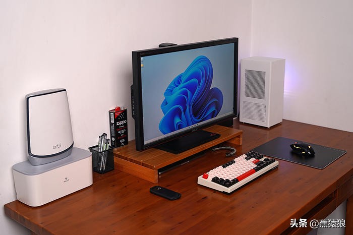 12600K+STRIXB660-I+RTX3060，AKLLAA5立式ITX机箱装机展示