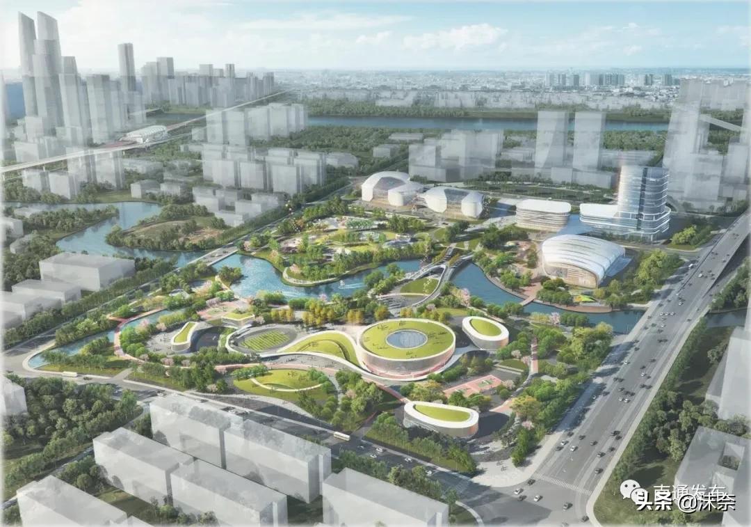 南通新地标全景图,南通新综合体