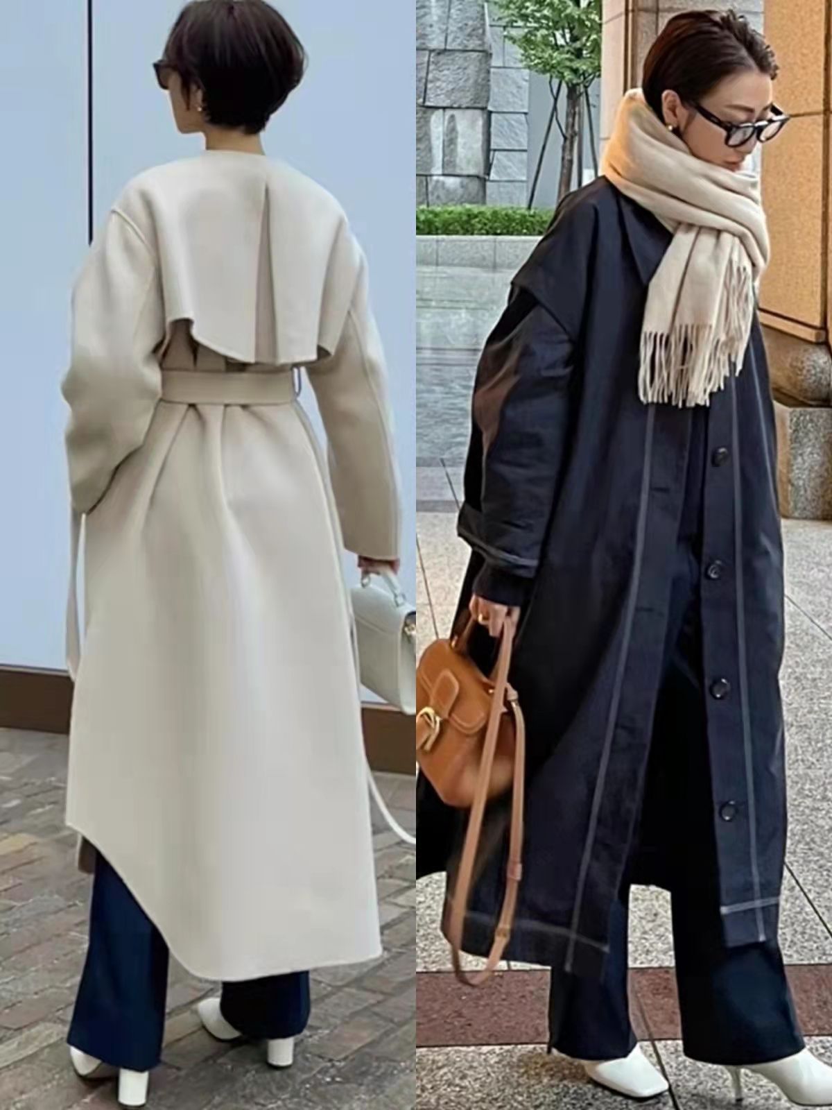 修饰腿型推荐冬季裤子,适合粗腿的宽松垂感裤子