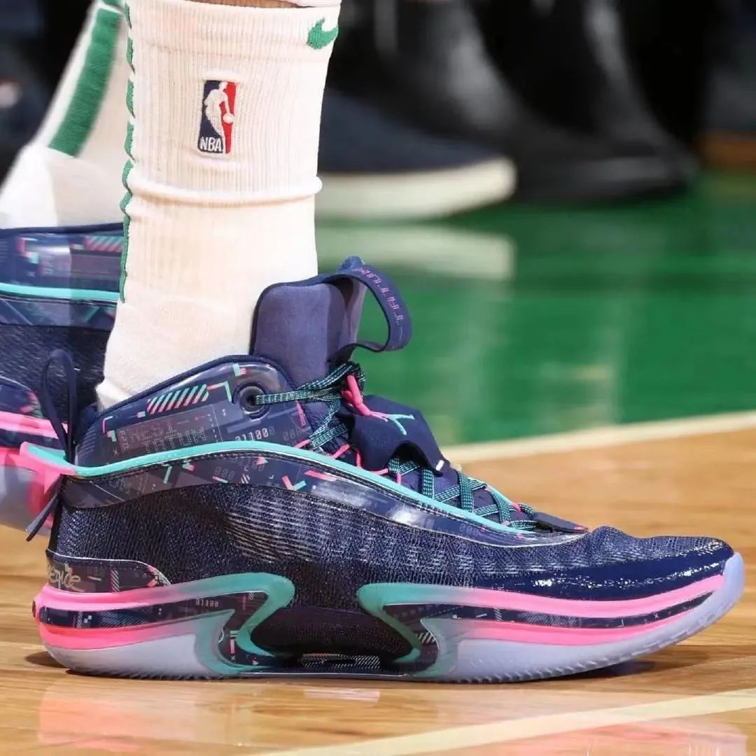 nba球星上脚球鞋2022排名,nba季后赛上脚