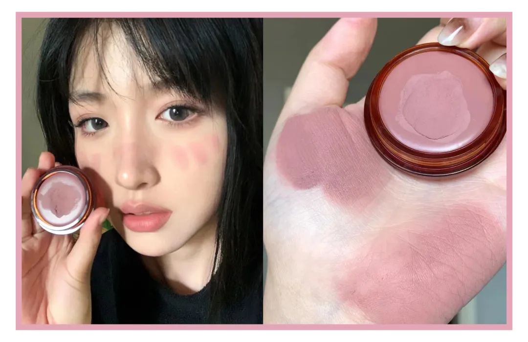 不挑肤色的腮红,冬天适合的唇釉和腮红