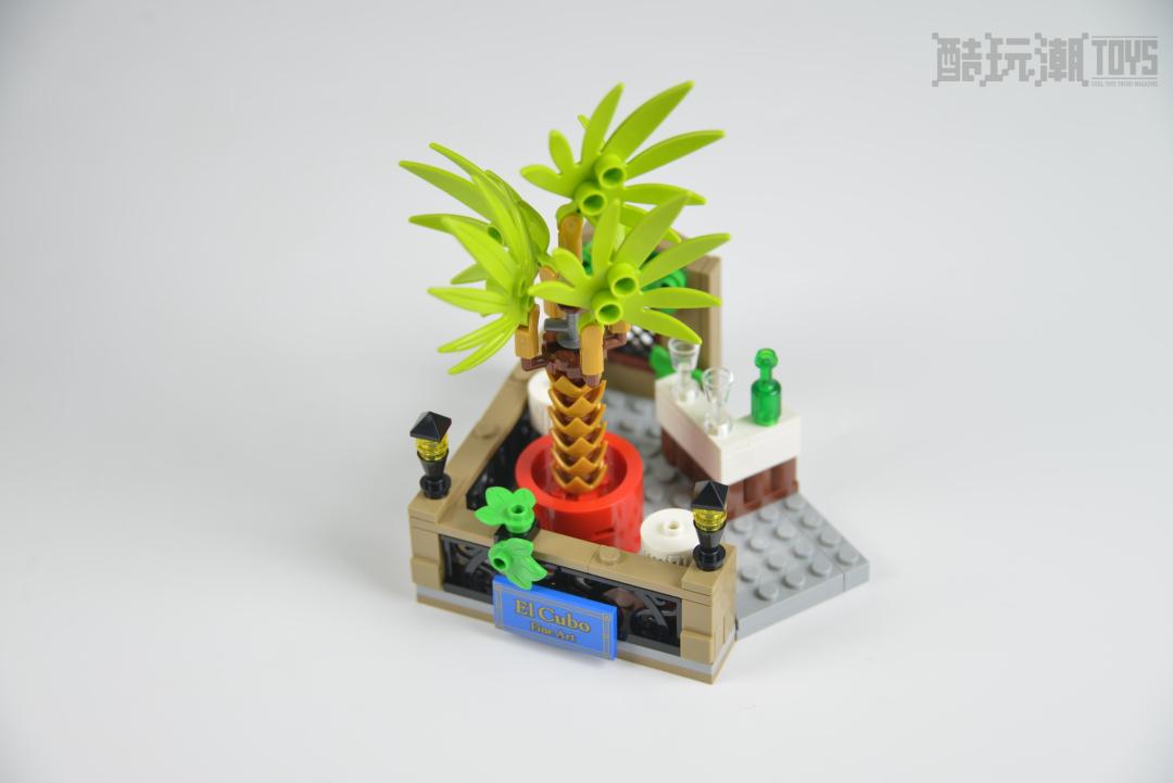 乐高街景巴黎转角内部细节,乐高转角精品酒店开箱视频