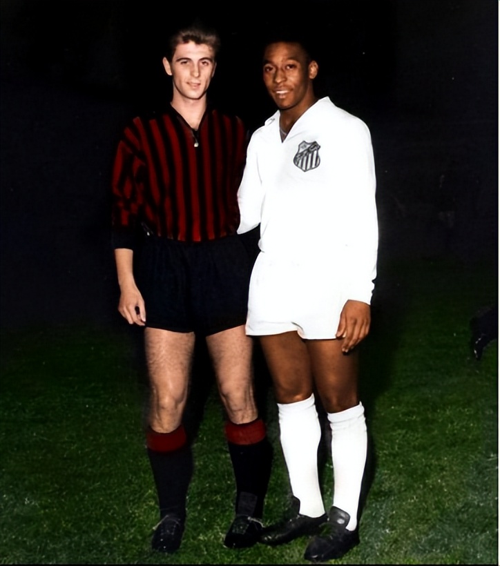 球王贝利的地位究竟有多高,贝利见证了新的球王诞生