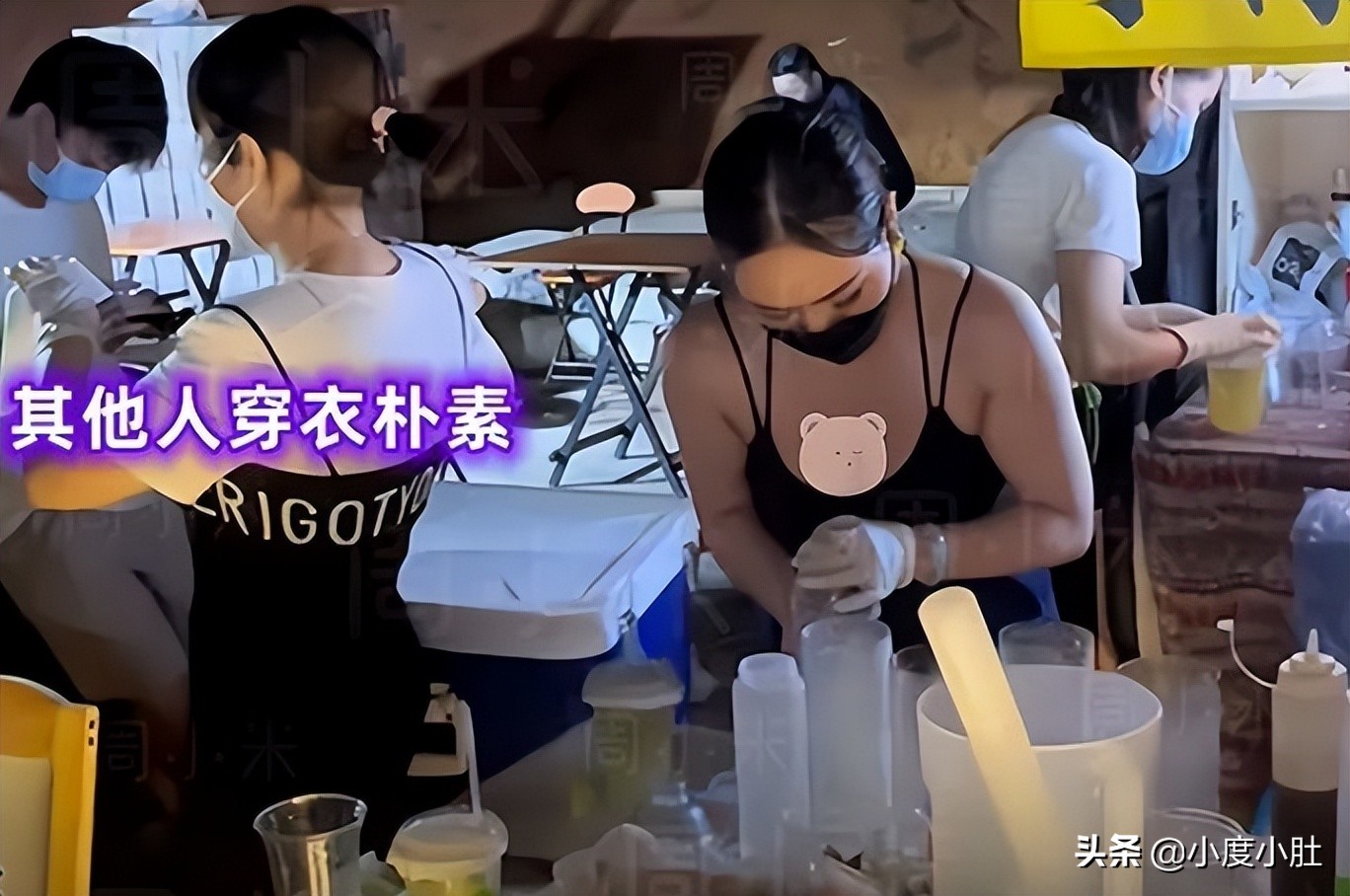 南宁夜市手打柠檬茶的老板娘火了