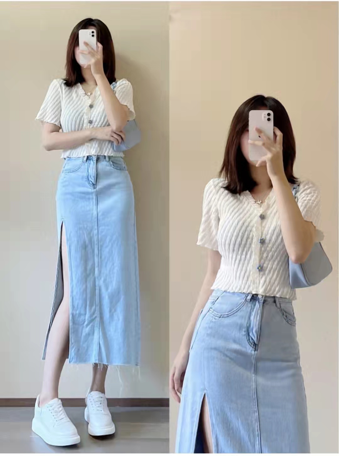 黄色短款短袖搭配什么下身好看,宽松短袖搭配什么下身好看