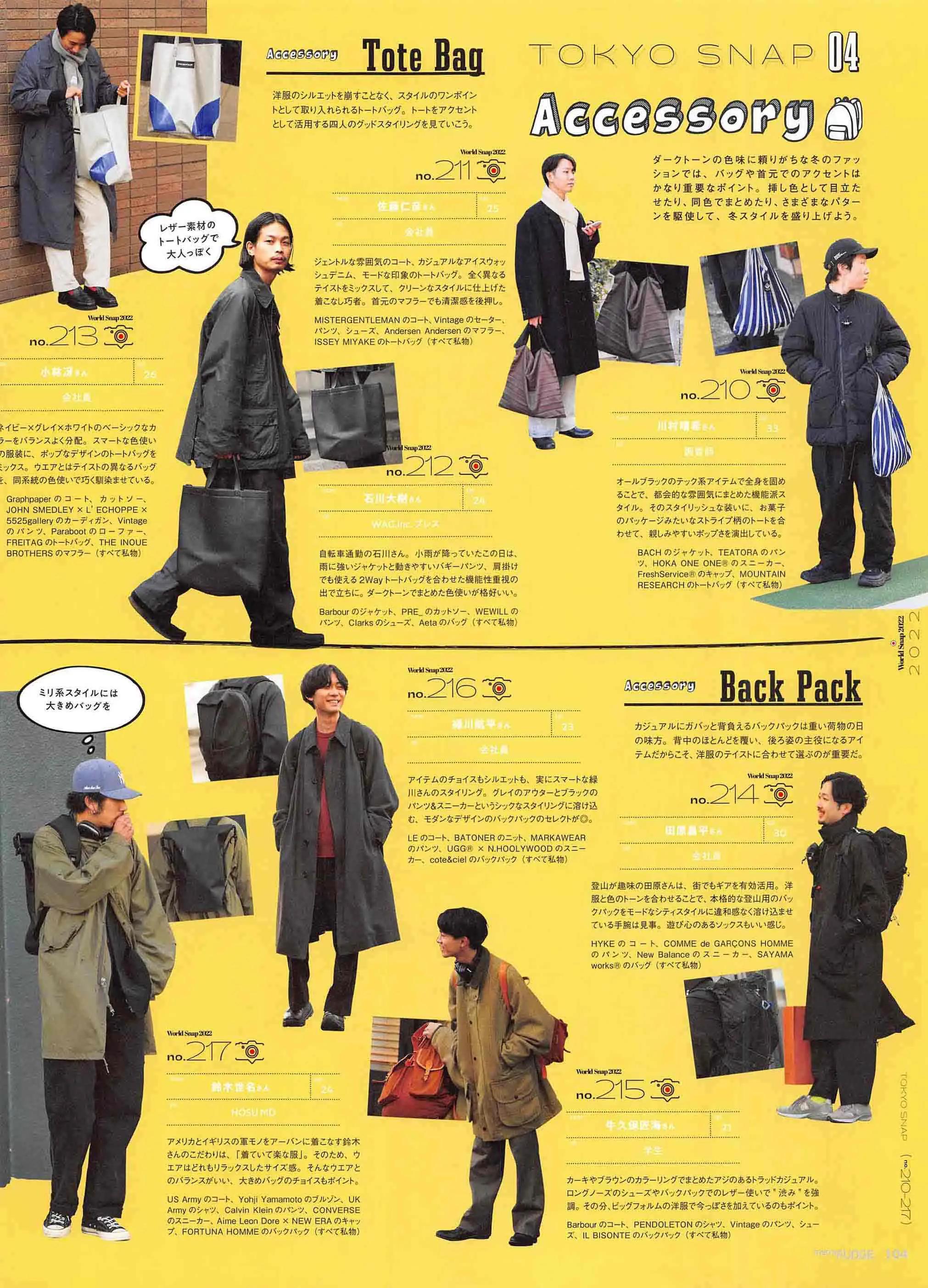 日本时尚杂志《FUDGEmen’s》2022/3月刊