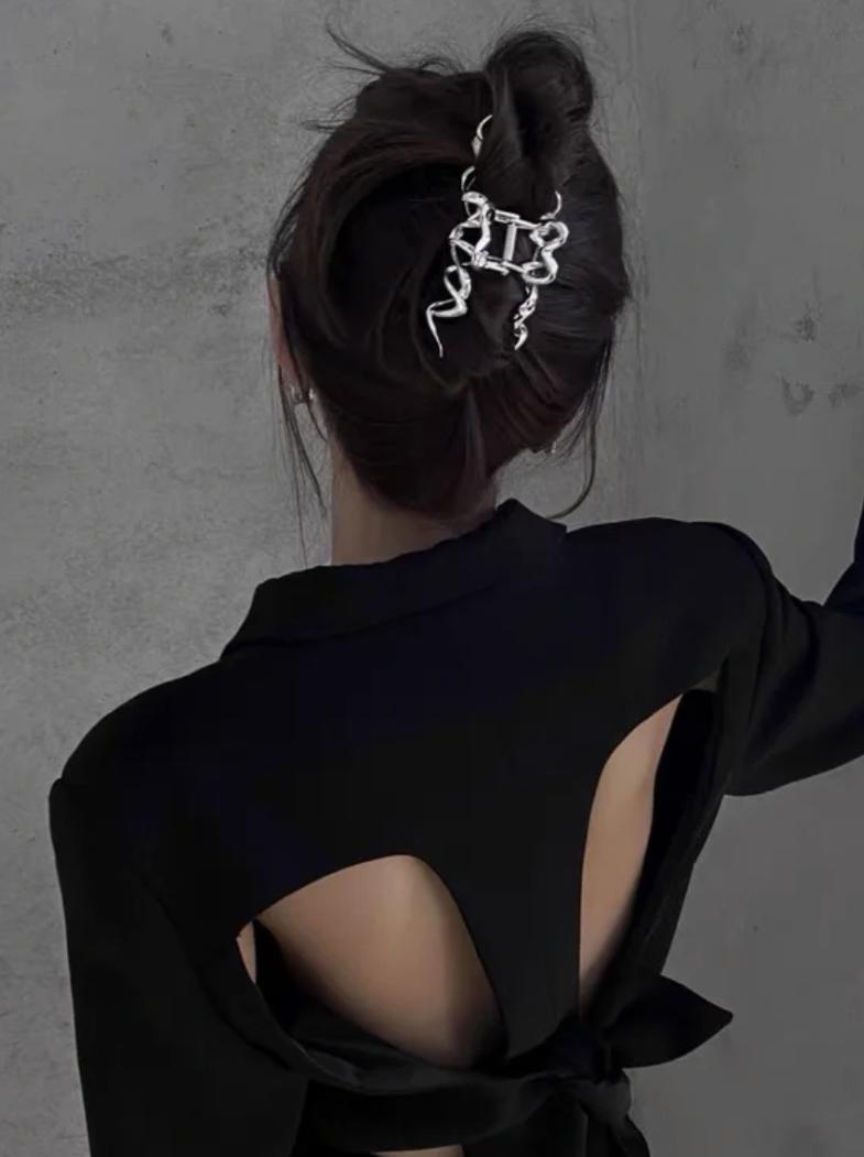 波浪卷发简单编发,晚上编发一夜变人鱼卷发