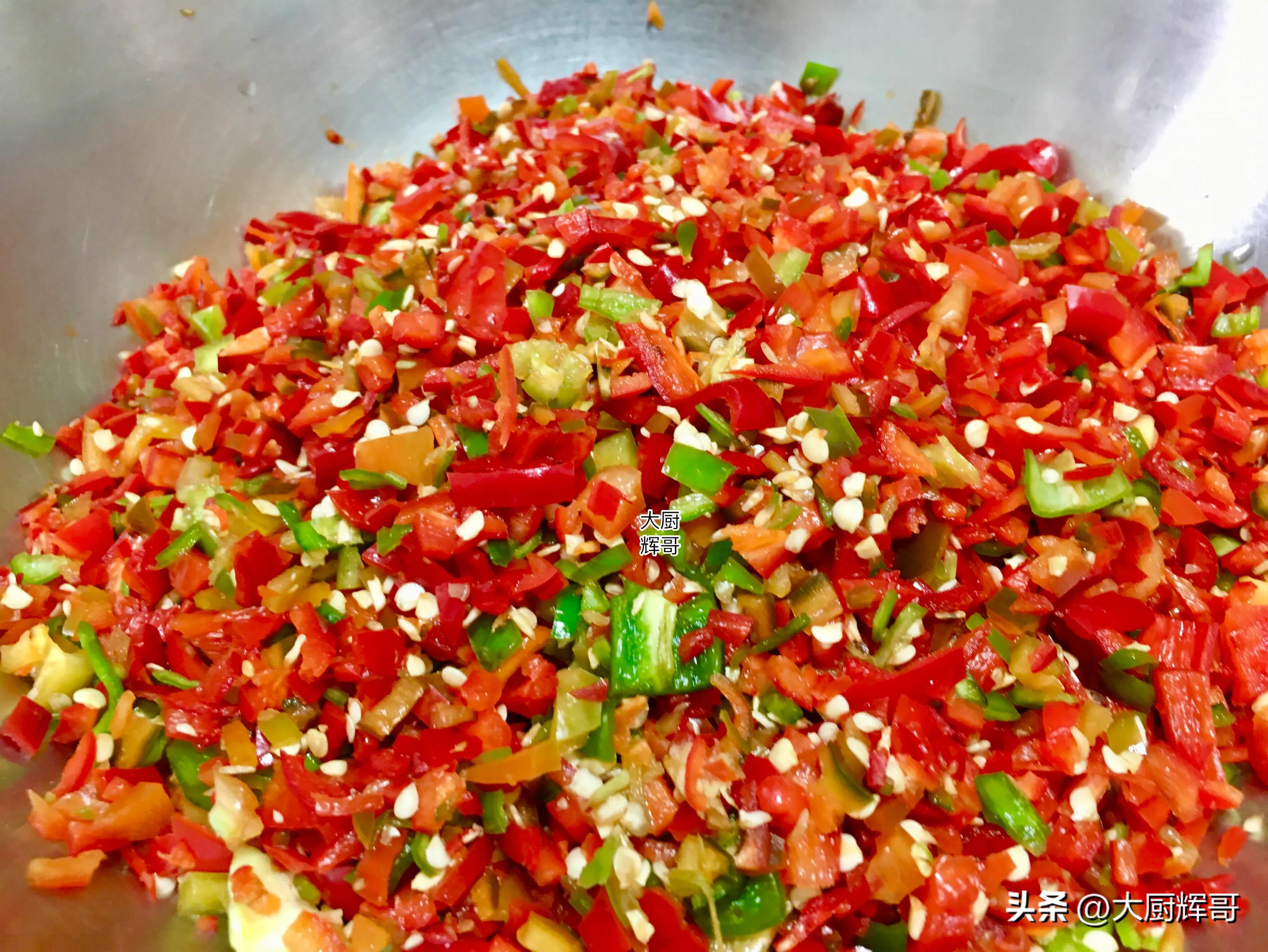 自家种的辣椒超好吃,鲜辣椒牛肉酱的做法大全家常菜