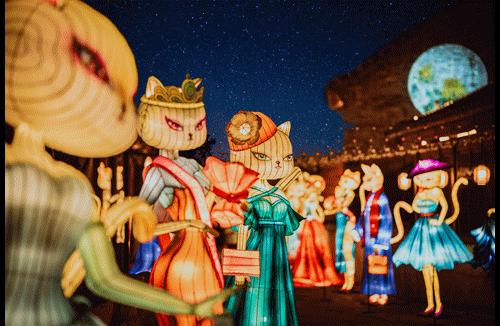 郑州灯展好玩的地方,郑州春节晚上打铁花