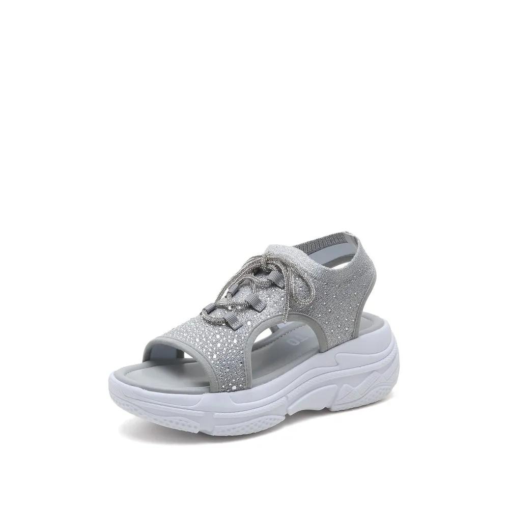 夏季厚底休闲凉鞋2022网红爆款,新款爆款夏天运动凉鞋