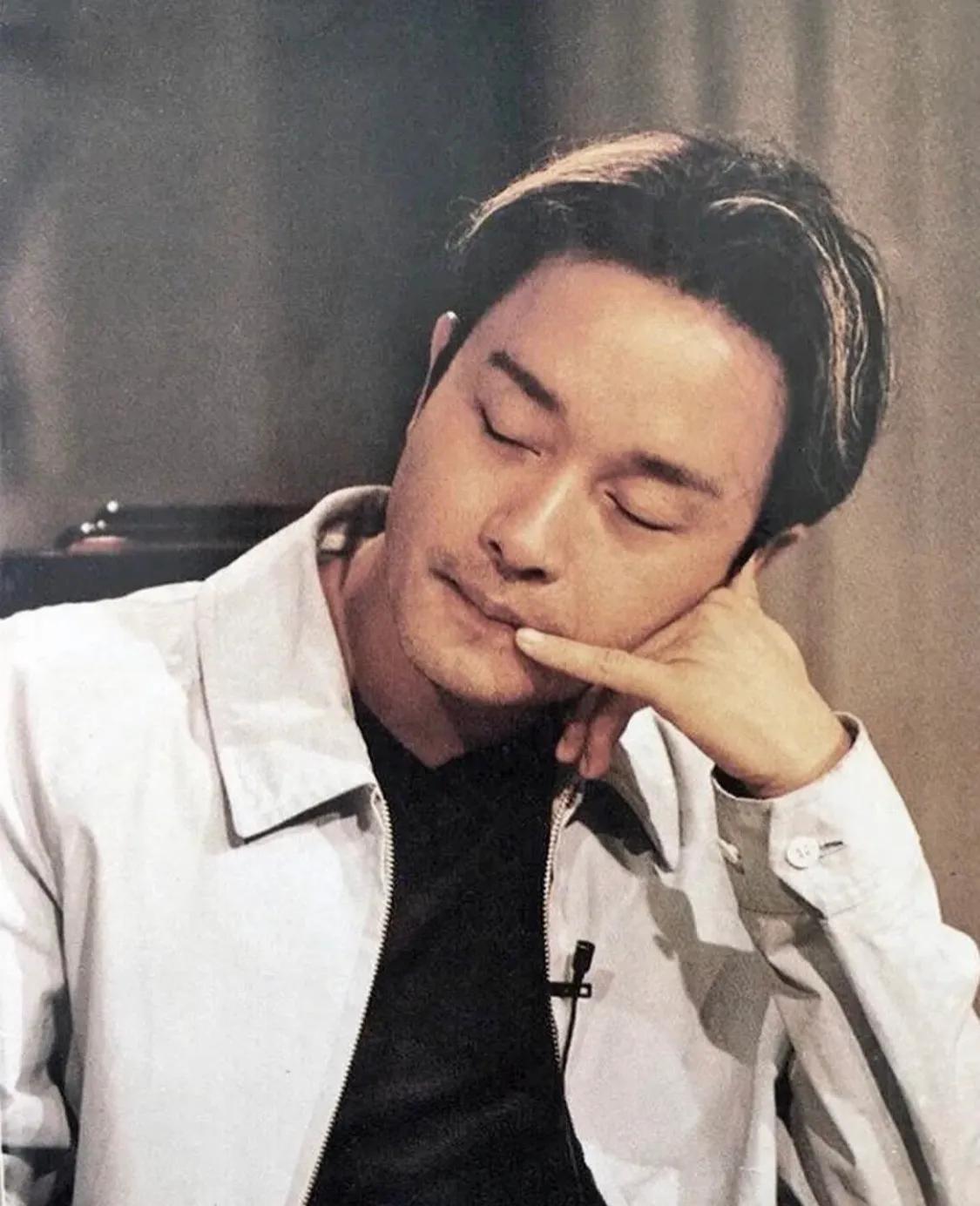 张国荣陈凯歌梅艳芳巩俐合照,张国荣梅艳芳巩俐首映礼